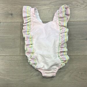 Charming Mary Ruffle Baby bubble Onesie